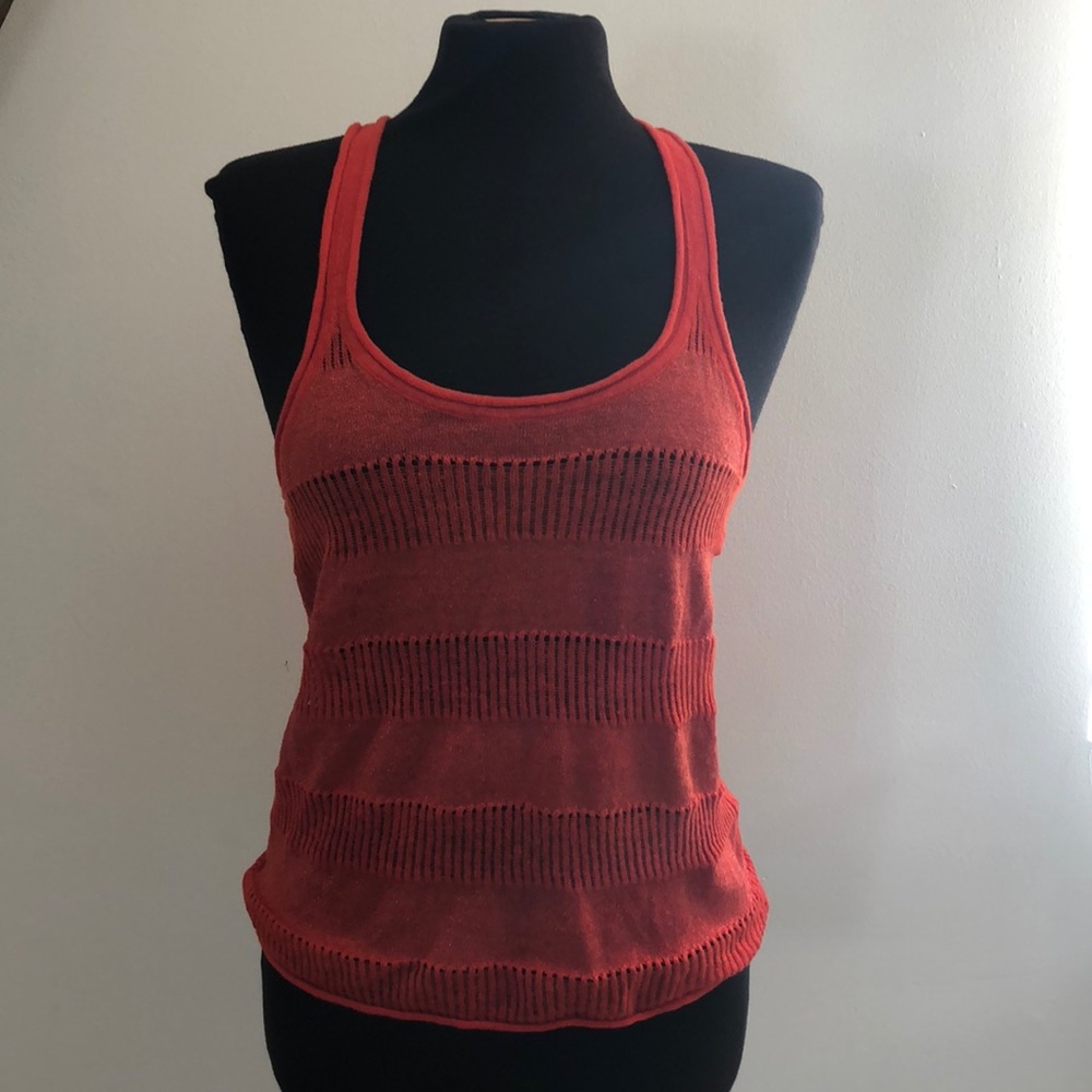 Express knitted Razorback tank